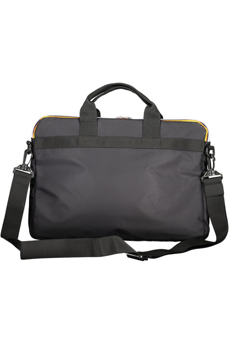 K-Way Black Mens Briefcase