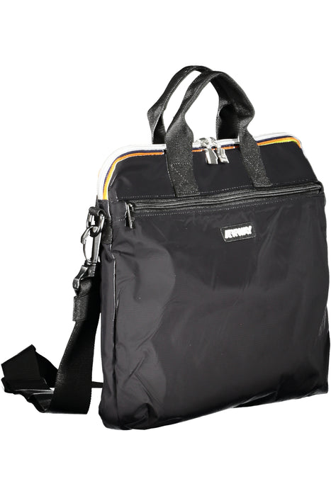 K-Way Black Mens Briefcase