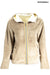 K-Way Beige Womens Zip Sweatshirt