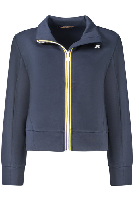 K-Way Sweatshirt With Zip Women Blue
