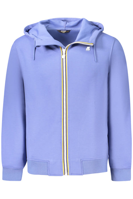 K-Way Mens Zip-Up Sweatshirt Blue