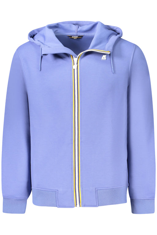 K-Way Mens Zip-Up Sweatshirt Blue