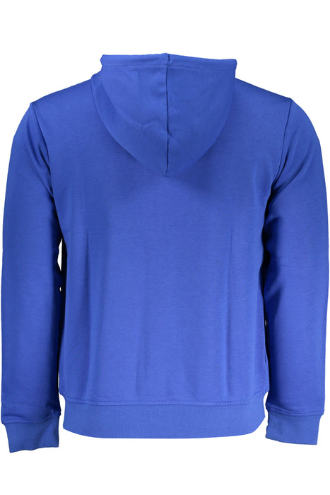 K-Way Mens Blue Zip Sweatshirt