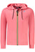 K-Way Mens Zip-Up Sweatshirt Pink