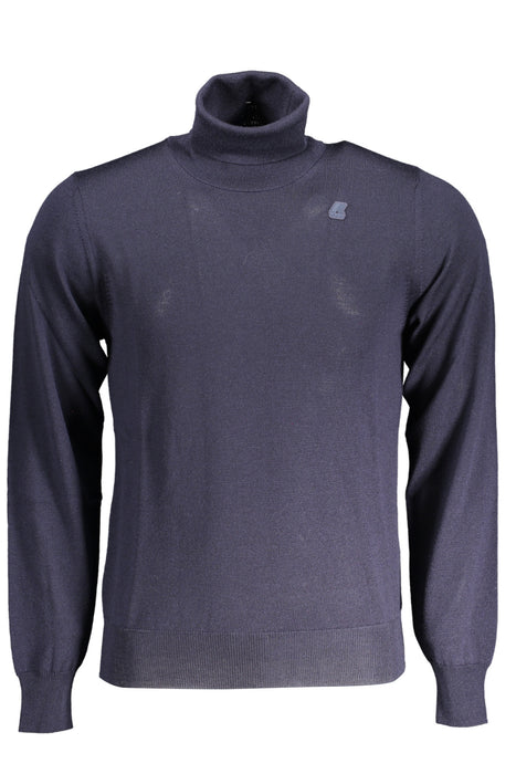 Mens Blue K-Way Turtleneck