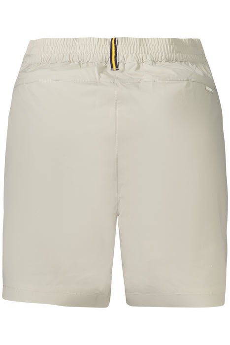 K-Way Beige Womens Short Pants