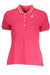 Womens K-Way Short Sleeved Polo Shirt Red