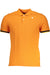 K-Way Mens Orange Short-Sleeved Polo Shirt