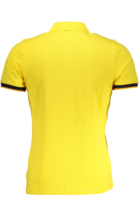 K-Way Yellow Mens Short Sleeved Polo Shirt