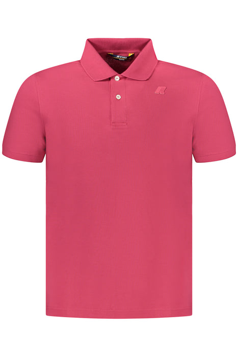 K-Way Polo Short Sleeve Men Pink