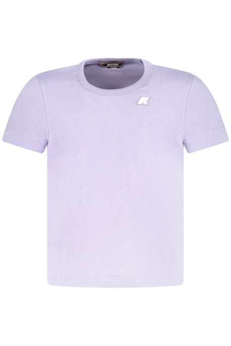 K-Way T-Shirt Short Sleeves Girl Purple