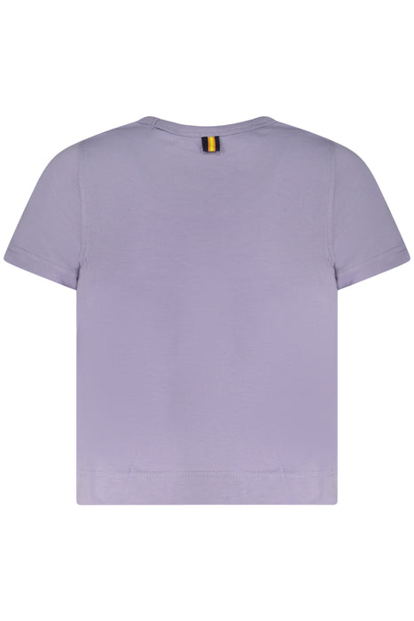 K-Way T-Shirt Short Sleeves Girl Purple