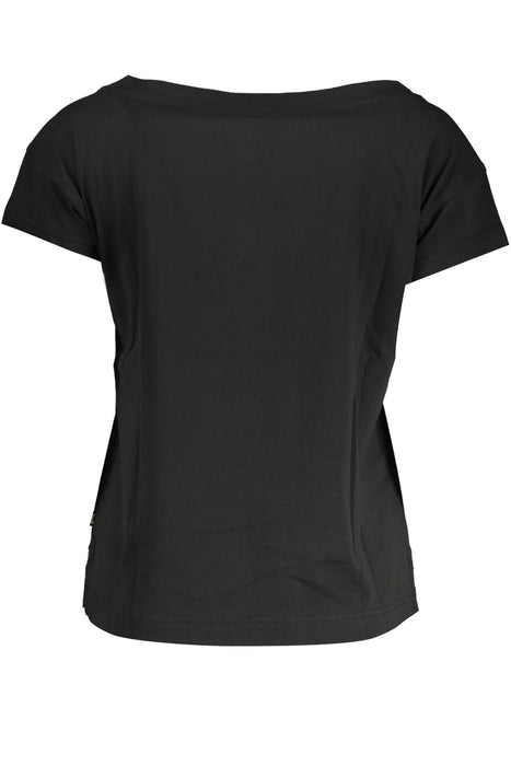 Womens K-Way Short Sleeve T-Shirt Black