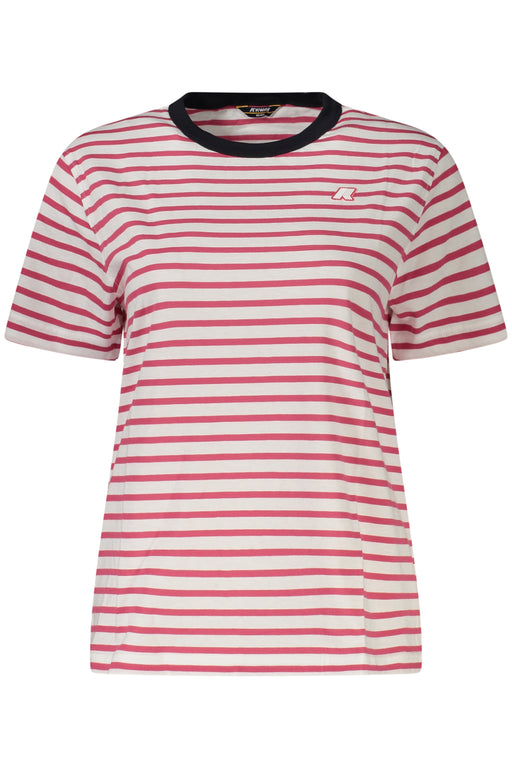 K-Way Short Sleeve T-Shirt Women Pink