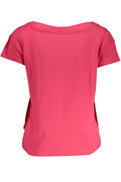 Womens K-Way Short Sleeve T-Shirt Pink