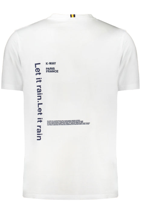 K-Way Short Sleeve T-Shirt Men White