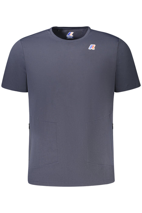 K-Way Short Sleeve T-Shirt Men Blue