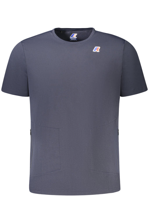 K-Way Short Sleeve T-Shirt Men Blue