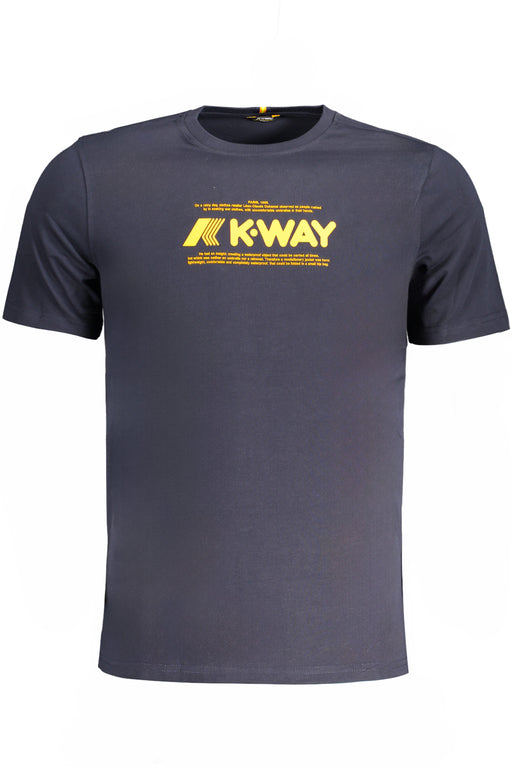 K-Way Mens Short Sleeve T-Shirt Blue