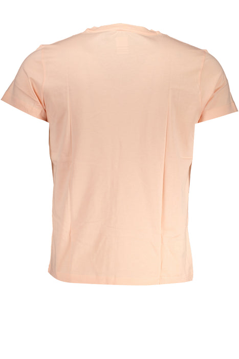Mens K-Way Short Sleeve T-Shirt Pink