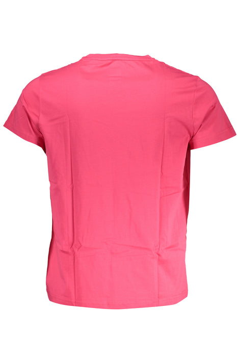 Mens K-Way Short Sleeve T-Shirt Pink