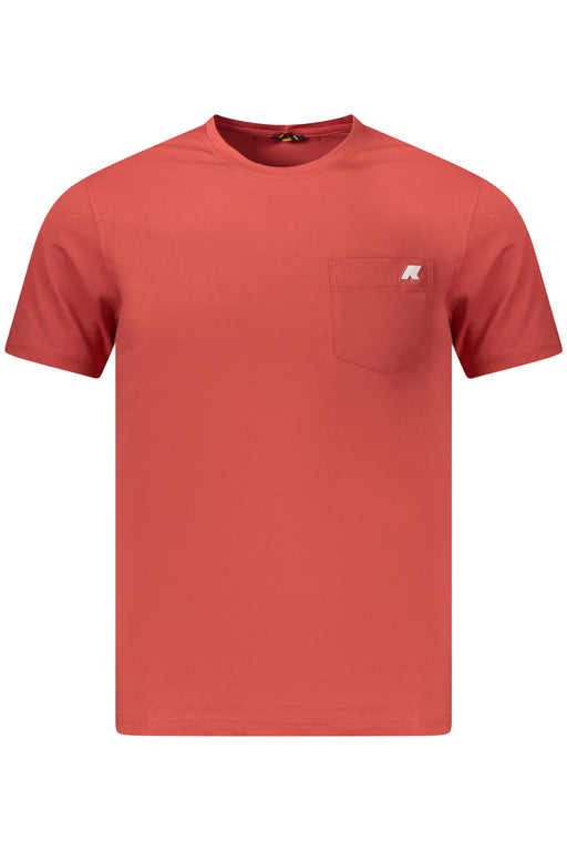K-Way Short Sleeve T-Shirt Men Red