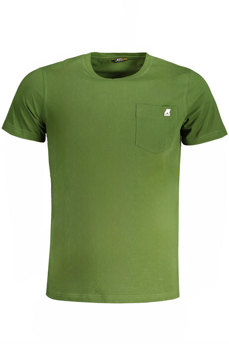 Green Mens K-Way Short Sleeve T-Shirt