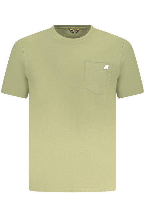 K-Way Short Sleeve T-Shirt Men Green