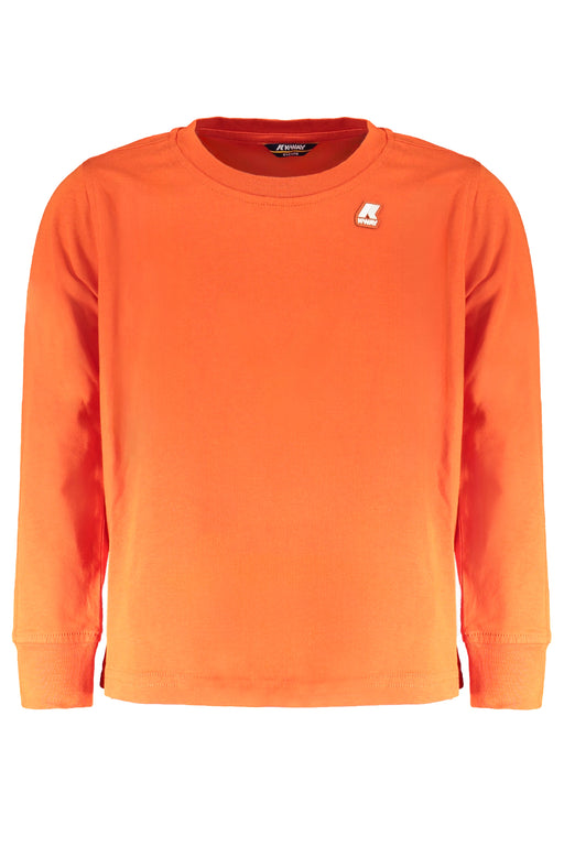 K-Way Orange Long Sleeved T-Shirt For Children