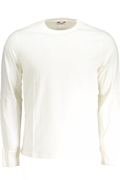 K-Way White Mens Long Sleeve T-Shirt