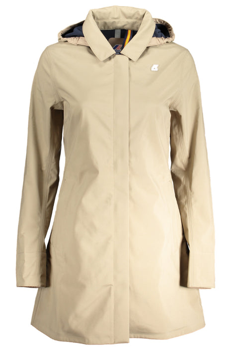 K-Way Beige Womens Trench Coat