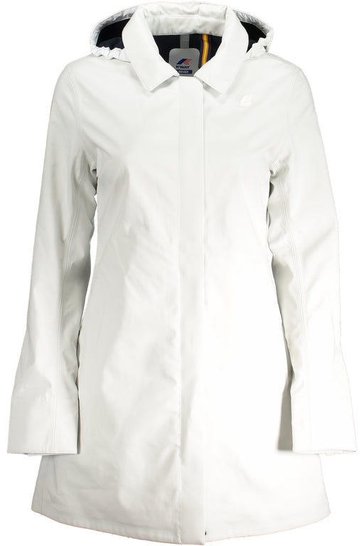 K-Way White Womens Trench Coat