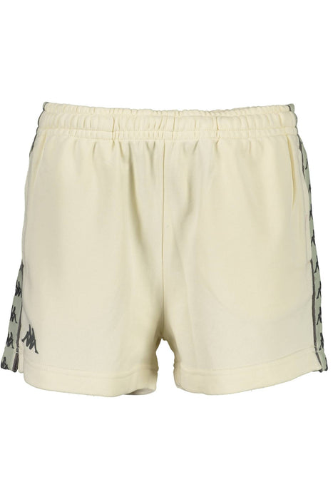 Kappa White Woman Short Trousers