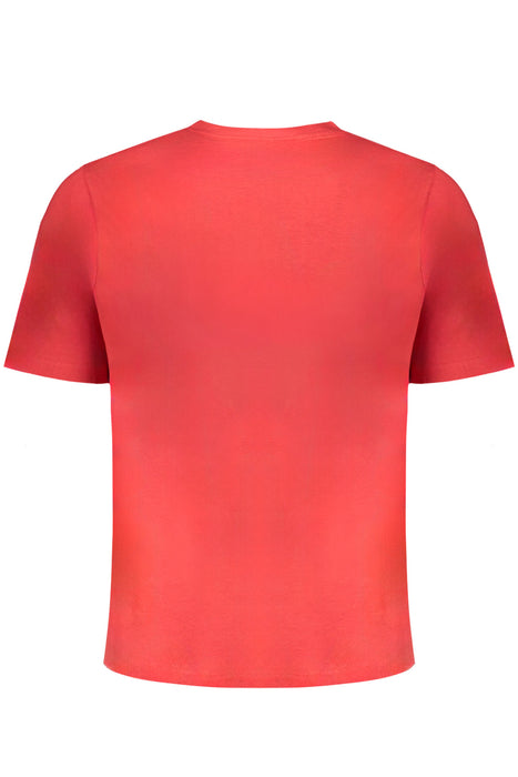 Kappa Mens Short Sleeve T-Shirt Red