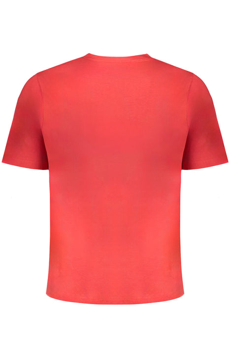 Kappa Mens Short Sleeve T-Shirt Red