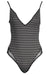 Karl Lagerfeld Beachwear Womens One-Piece Swimsuit Black