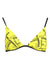 Karl Lagerfeld Beachwear Swimsuit Top Women Yellow