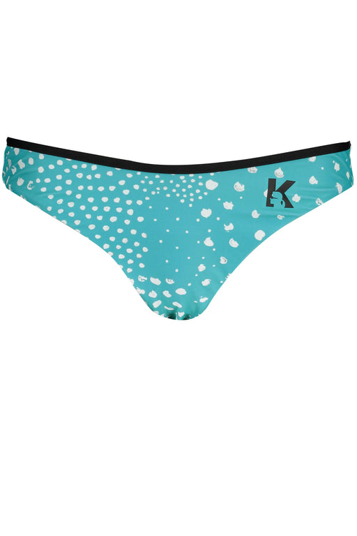 Karl Lagerfeld Beachwear Womens Bottom Swimsuit Blue