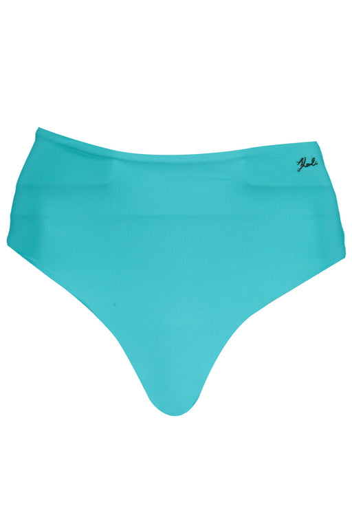 Karl Lagerfeld Beachwear Womens Swimsuit Light Blue