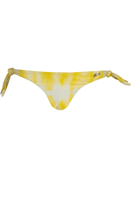 Karl Lagerfeld Beachwear Womens Bottom Swimsuit Yellow