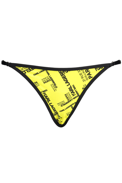 Karl Lagerfeld Beachwear Swimsuit Bottom Women Yellow