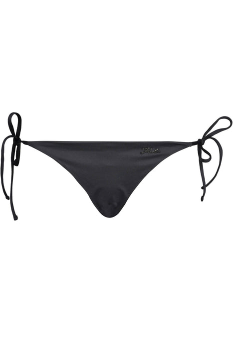 Karl Lagerfeld Beachwear Black Womens Bottom Costume