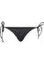 Karl Lagerfeld Beachwear Black Womens Bottom Costume
