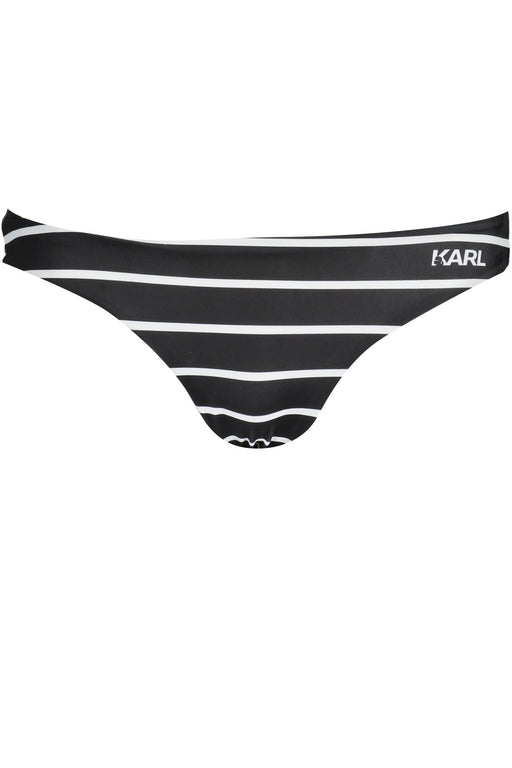 Karl Lagerfeld Beachwear Womens Bottom Swimsuit Black
