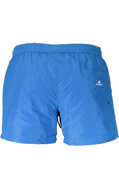 Karl Lagerfeld Beachwear Swimsuit Part Under Man Blue