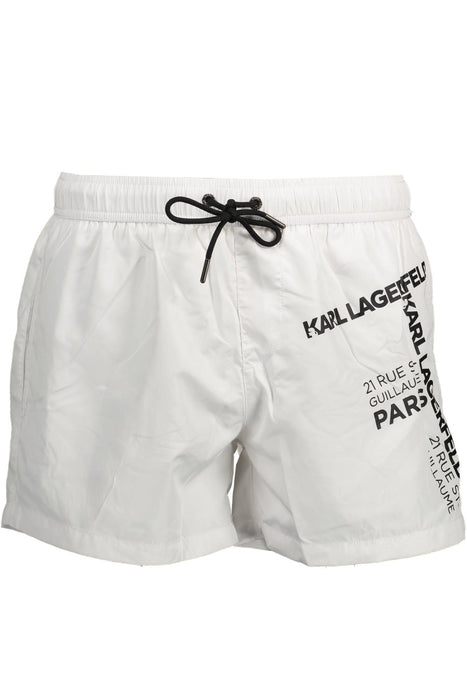 Karl Lagerfeld Beachwear Costume Parts Under White Man