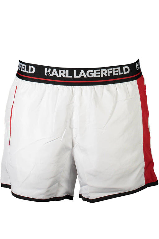 Karl Lagerfeld Beachwear Swimsuit Part Under White Man