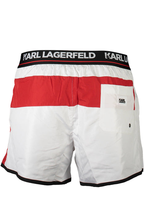 Karl Lagerfeld Beachwear Swimsuit Part Under White Man