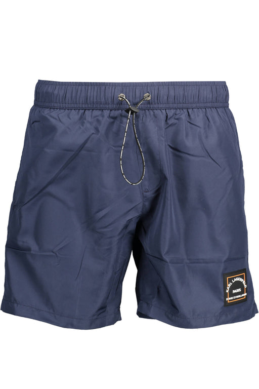 Karl Lagerfeld Beachwear Swimsuit Bottom Men Blue