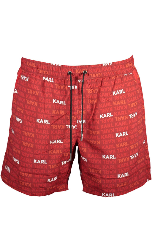 Karl Lagerfeld Beachwear Red Mens Underwear